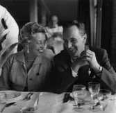 Personalfest 1956.
Foto: Fröken Melander.
May Landén.