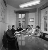 Förhandlingsdelegationen.