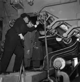 Besök av leverantörer till PM 2 N.
Överingenjör William Tibell.