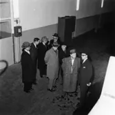 Besök av leverantörer till PM 2 N.
Överingenjör William Tibell, ingenjör Holger Sillén, gäst från KMW.