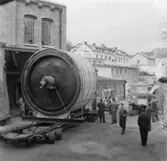 Transport av PM 2 G yankeecylinder.