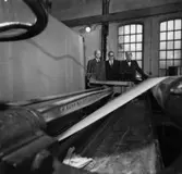 Överingenjör Einar Schiller, William Tibell och Reinhold Wendel.