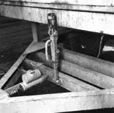 Jeep, av Hagstedt utförda ändringar på Papyrus fabriksområde, februari 1959.