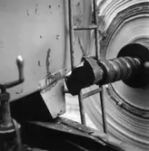 Krock mellan tankbil och rulle från PM 12 på Papyrus fabriksområde, februari 1959.