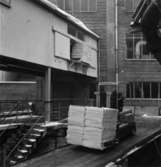 Sliperiet, utlastningsbrygga för slipmassa.