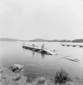 Ätrafors kraftstation, dammen.