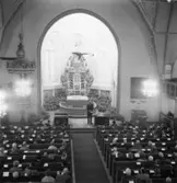 Utdelning av minnesgåvan den 9/11 1960.