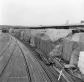 Massabalar, uppläggning och täckning.