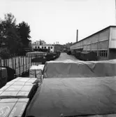 Trelleborgs Gummifabrik, reklamfoto för presenning.