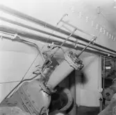 Vattenfiltret, hydrauliska pumpar.