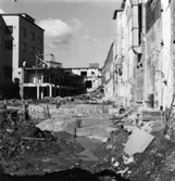 Byggnad nr 9, schaktning.