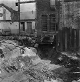 Byggnad nr 9, schaktning.