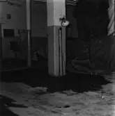 Byggnad 19. Förstärkning av bjälklag genom megapålning.