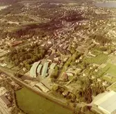 Flygfoto över Papyrus fabriksområde, 9/6-1969.