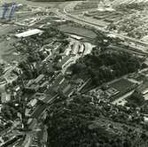 Flygfoto över Papyrus fabriksområde, 9/6-1969.