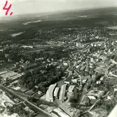 Flygfoto över Papyrus fabriksområde, 9/6-1969.