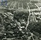 Flygfoto över Papyrus fabriksområde, 9/6-1969.