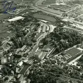 Flygfoto över Papyrus fabriksområde, 9/6-1969.