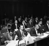 Konferens i anslutning till Scanpack 1970.