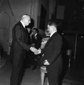 Utdelning av minnesgåvor den 31/10 1975. 80-årsjubileum.