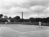 Tennisplanen hösten 1979. Se kopiepärm.