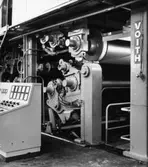 Interiörbild från Papyrus. Maskindetalj. PM5.