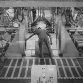 Interiörbild från Papyrus Nymölla AB. Rullpackning.