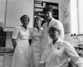 Företagshälsovårdens personal. 
Dr Rolf Blomquist.
Foto: Peter Schmidbaer, Prisma-Foto.