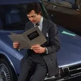 SAAB-broschyr. Fotografi för Papyrus årsberättelse 1980.
Foto: Sten Granath, Wezäta.