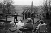 Gökotta på hembygdsgården i Långåker, Kållered, år 1983.

För mer information om bilden se under tilläggsinformation.