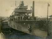 På Åland 1917-18- pansarskeppet Oscar II