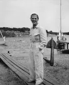 Ett porträtt av Sture Lagerwall.