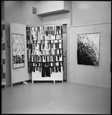 Trollhättan. Gamla varmbadhuset. Utställningen: Lapptäcke. 7-21/12 1969