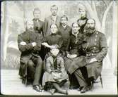 Överkond. Kronvall med familj. 1889.