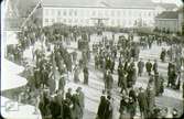 Demonstration 1 maj 1917 på St.Torget.