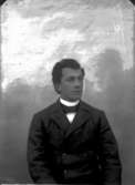 En man, bröstbild.
Gustaf Olin
Gustaf Levi Gottfrid Olin (född 1880-06-06 i Almby), Sam Lindskogs kusin.