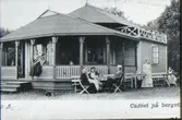 Bergströms café låg intill Bredablick.