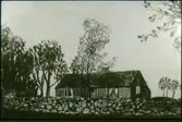 Teckning: Agnestad, torpstuga.
