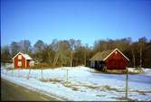 Nya Åsle (Åslätt) egendom. Fotograferade i samband med dokumentation av egendomen 1996. Torp.