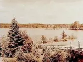 Utsikt över sjön Stora Björken.
Beställningsnr: KV-1829.