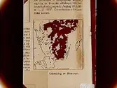 Karta över skvattrams utbredning i Sverige.
Doktor Edward Broddeson, Naturskyddsföreningen, Örebro.