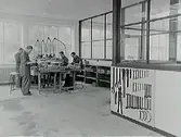 Interiör av verkstadslokal.
Ströms Elektriska AB