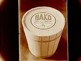 En burk med messmör av märket Bako.
Örebro Ortens Mejeriförening