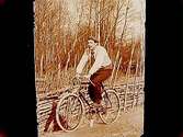 En cyklist.
Bernhard Söderkvist