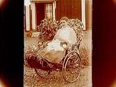 En äldre kvinna i rullstol.
P.J. Stark