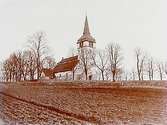 Hackvads kyrka och kyrkogården.
Beställningsnr. HD-314.