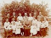 Avesta Nr. 2, Örebro norr.Familjegrupp 20 personer.Gustaf H. Andersson