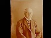 En man, bröstbild.
Överlärare Otto Andersen