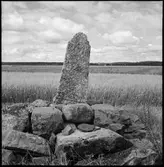 Fornlämning. Milsten riksväg 44. Västra Tunhem