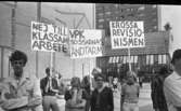 VPK- Möte Södertorget 9 september 1968
Kommunistiska förbundet marxist-leninisternas motdemonstration.